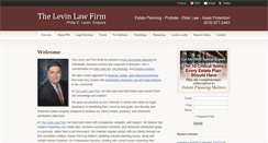 Desktop Screenshot of levinlawyer.com